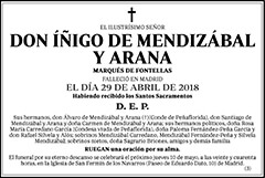 Íñigo de Mendizábal y Arana